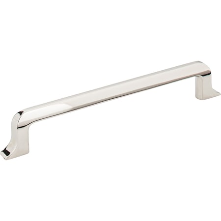 Jeffrey Alexander 160 mm Center-to-Center Polished Nickel Callie Cabinet Pull 839-160NI